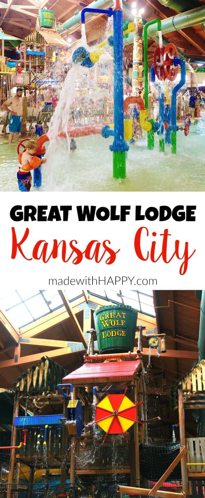 Great Wolf Lodge Kansas City | Family Travel | Indoor Water Park | Hotel Resorts for Kids | www.madewithhappy.com