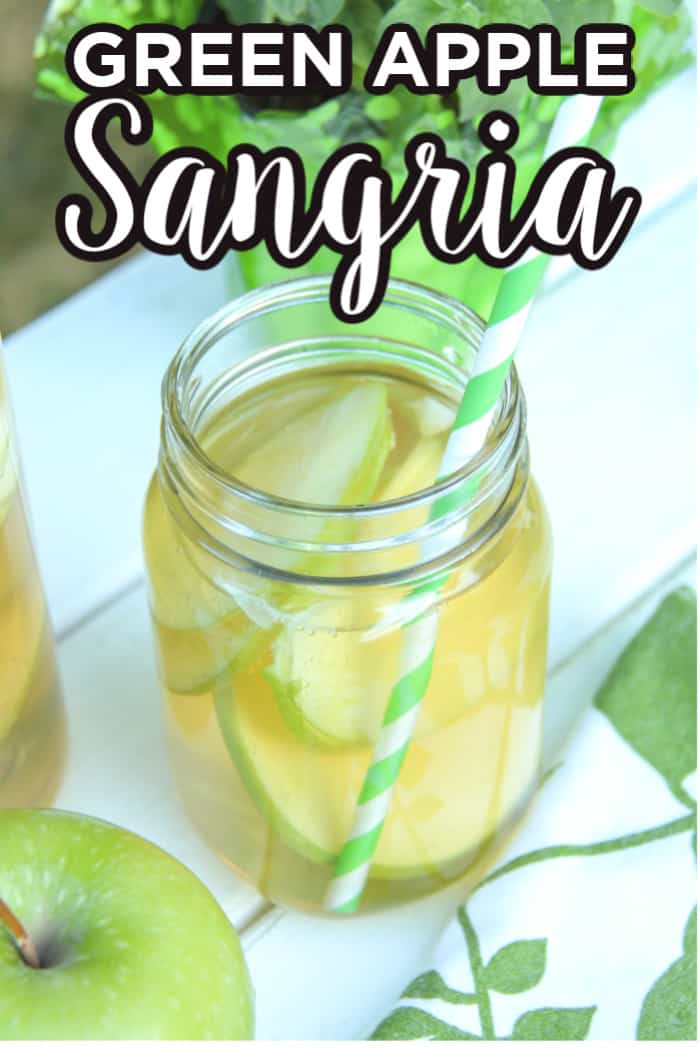 green apple sangria