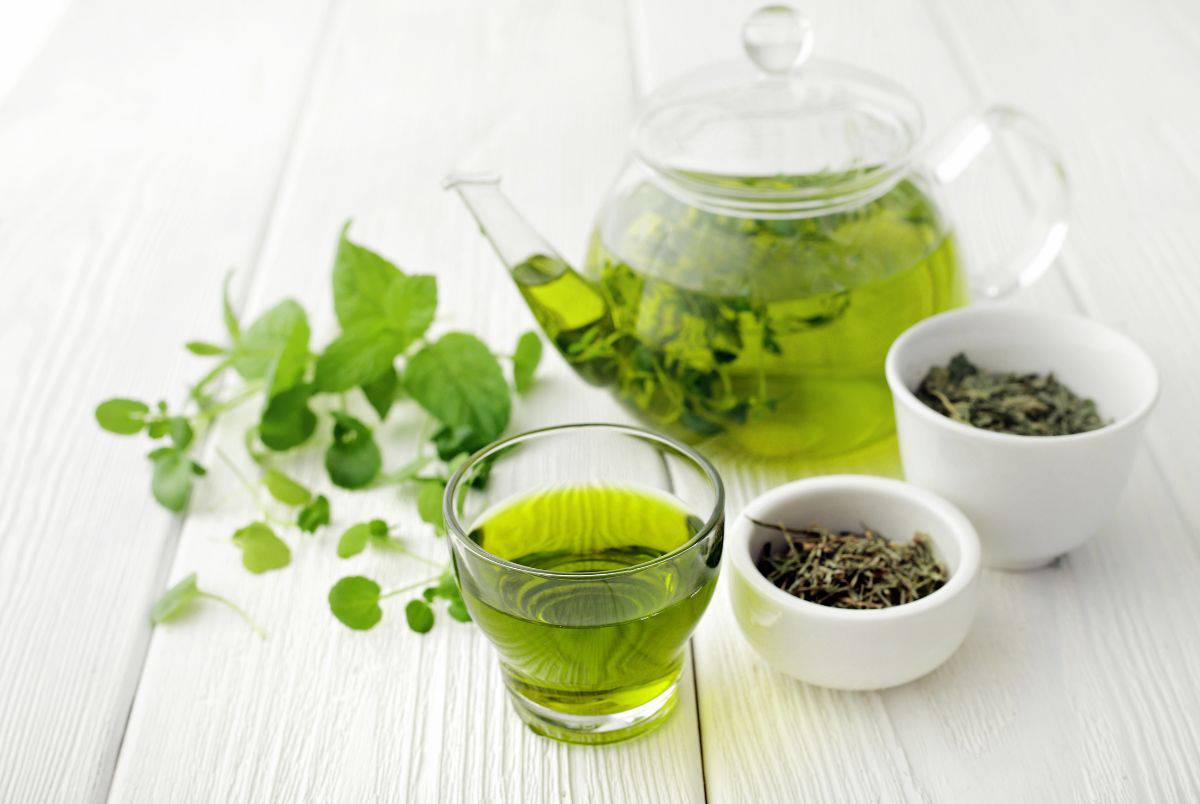 green tea drink