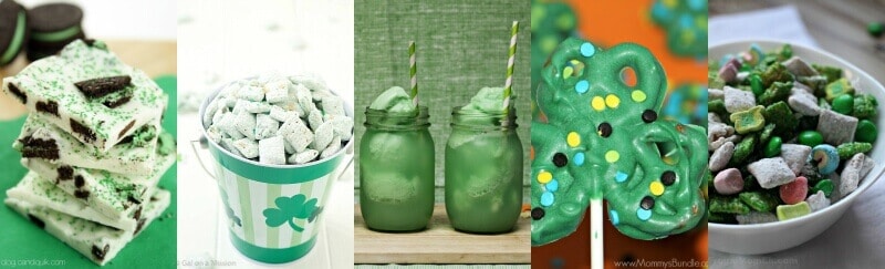 25+ St. Patrick's Day Snacks and Drinks | Celebrate St. Patricks Day | www.madewithHAPPY.com