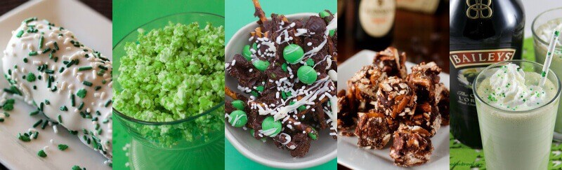 25+ St. Patrick's Day Snacks and Drinks | Celebrate St. Patricks Day | www.madewithHAPPY.com