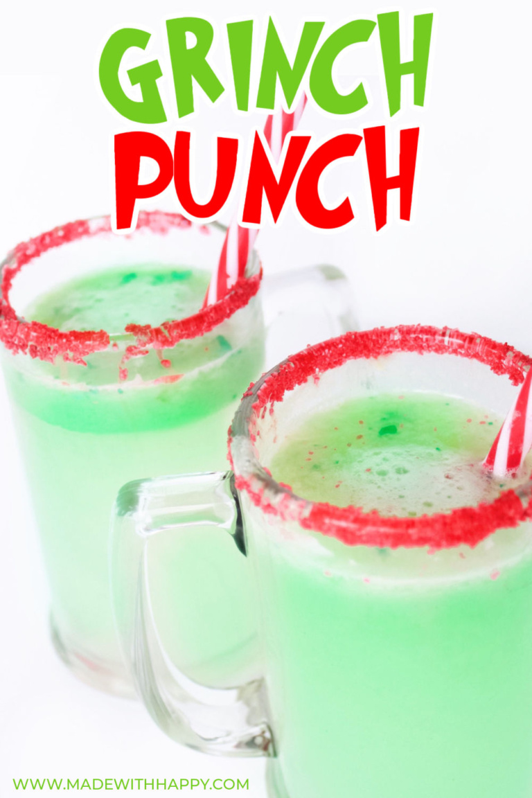 The Grinch Christmas Countdown Paper Chain - Free Printable Template