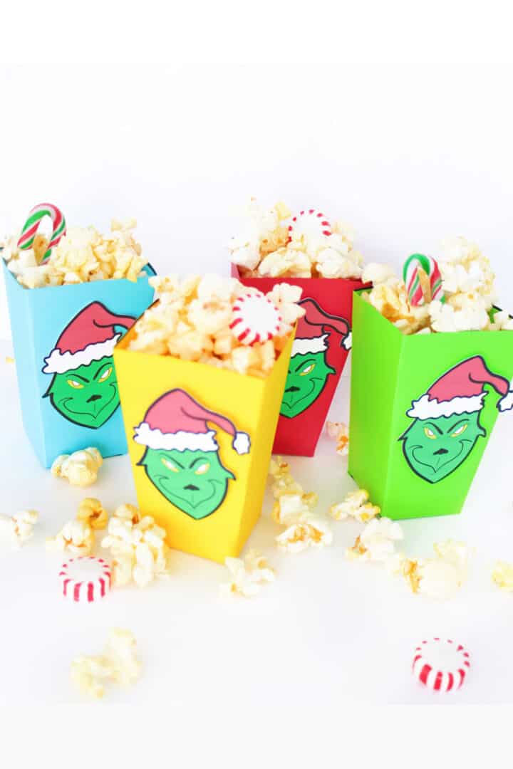 The Grinch Christmas Countdown Paper Chain - Free Printable Template
