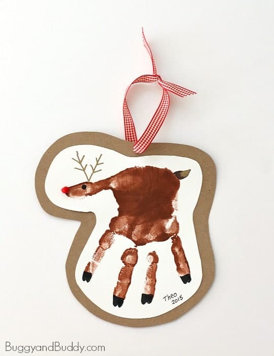 Handprint Reindeer