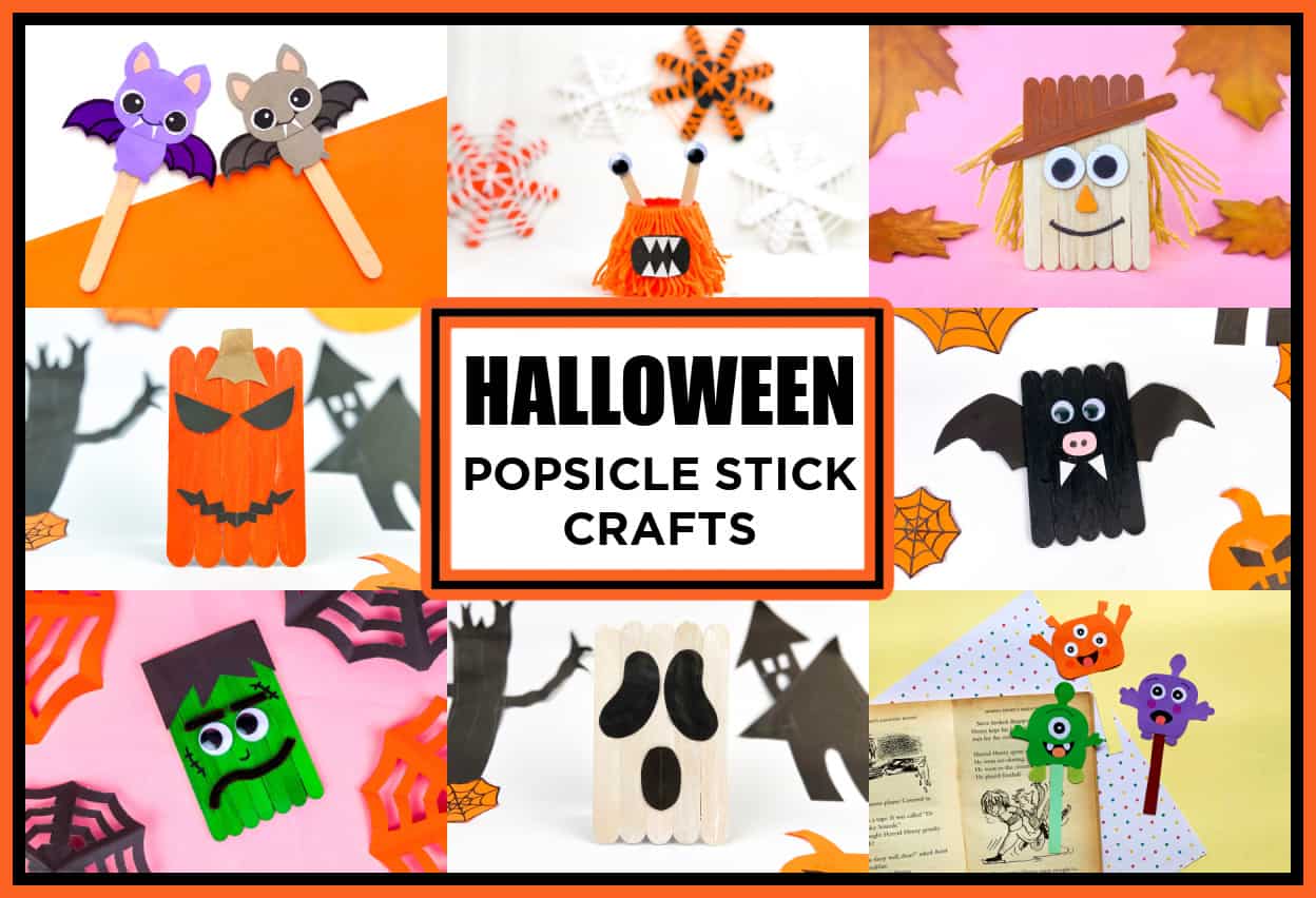 Halloween Popsicle Stick Crafts
