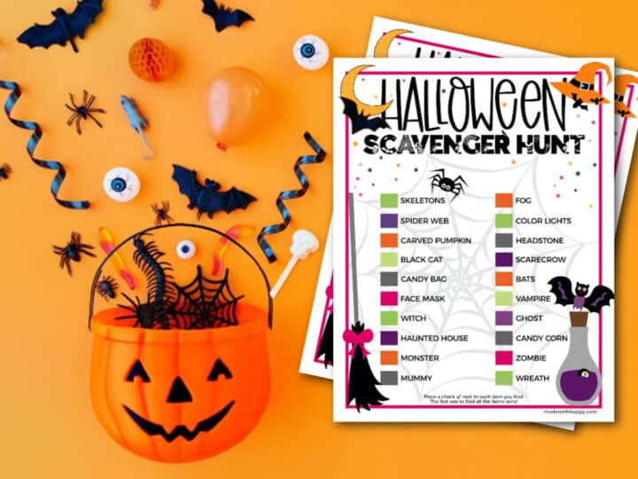 Halloween Scavenger Hunt Ideas