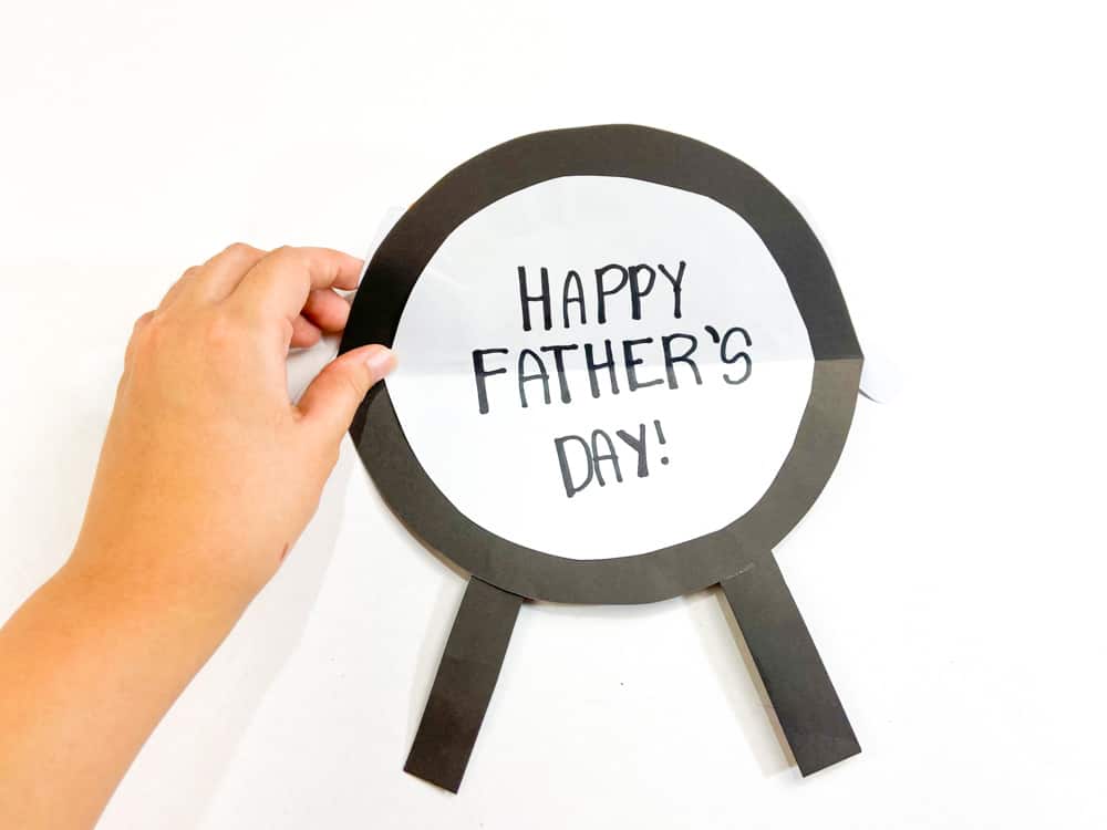 happy father's Day grill card