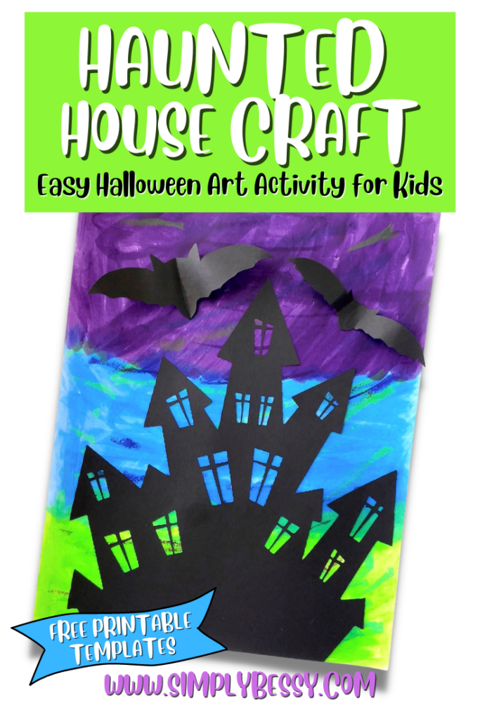 haunted house craft for kids