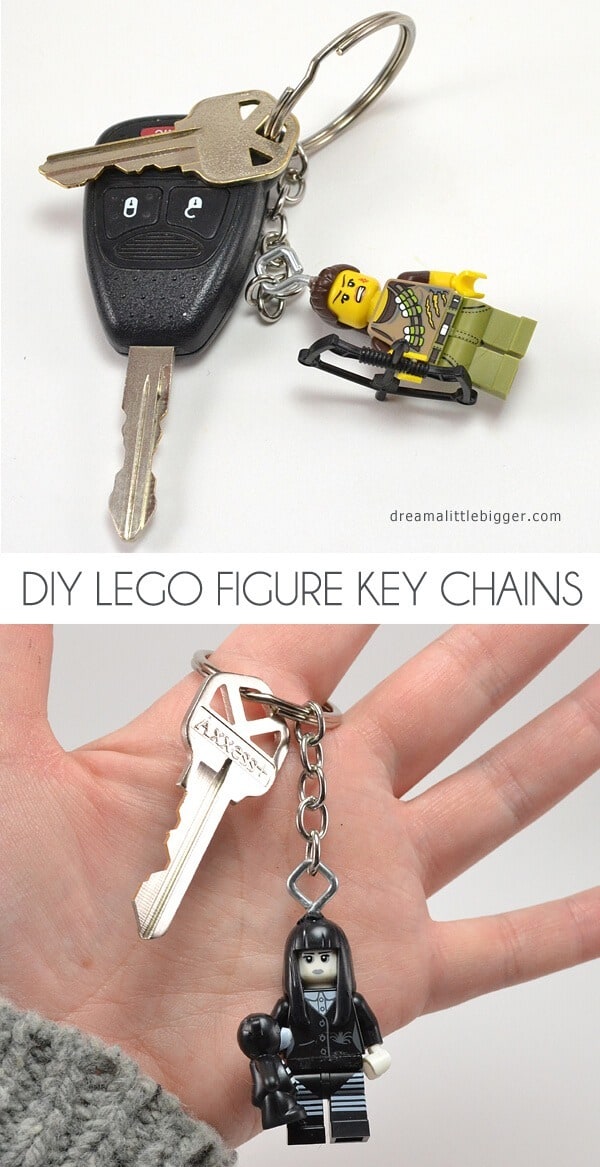 Lego Figure Key Chain