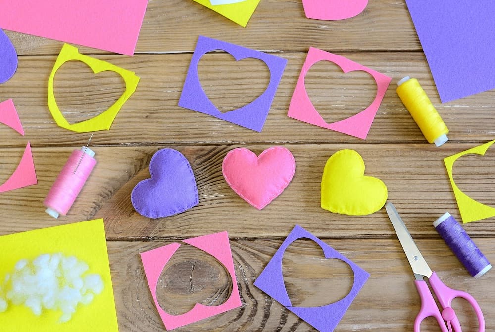 heart crafts for kids