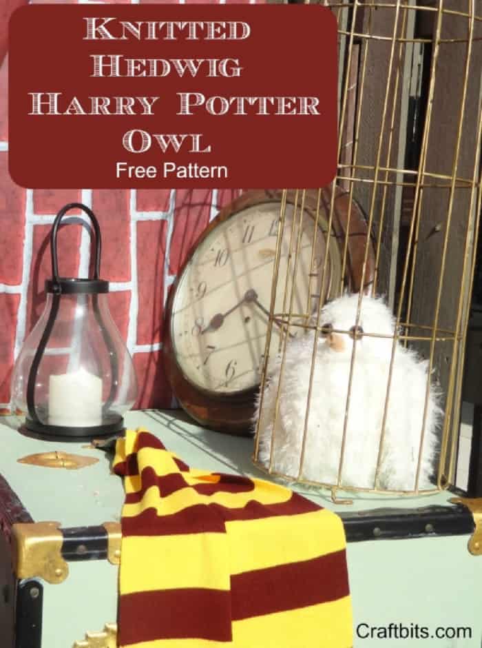 Hedwig Owl Knitting Free Pattern