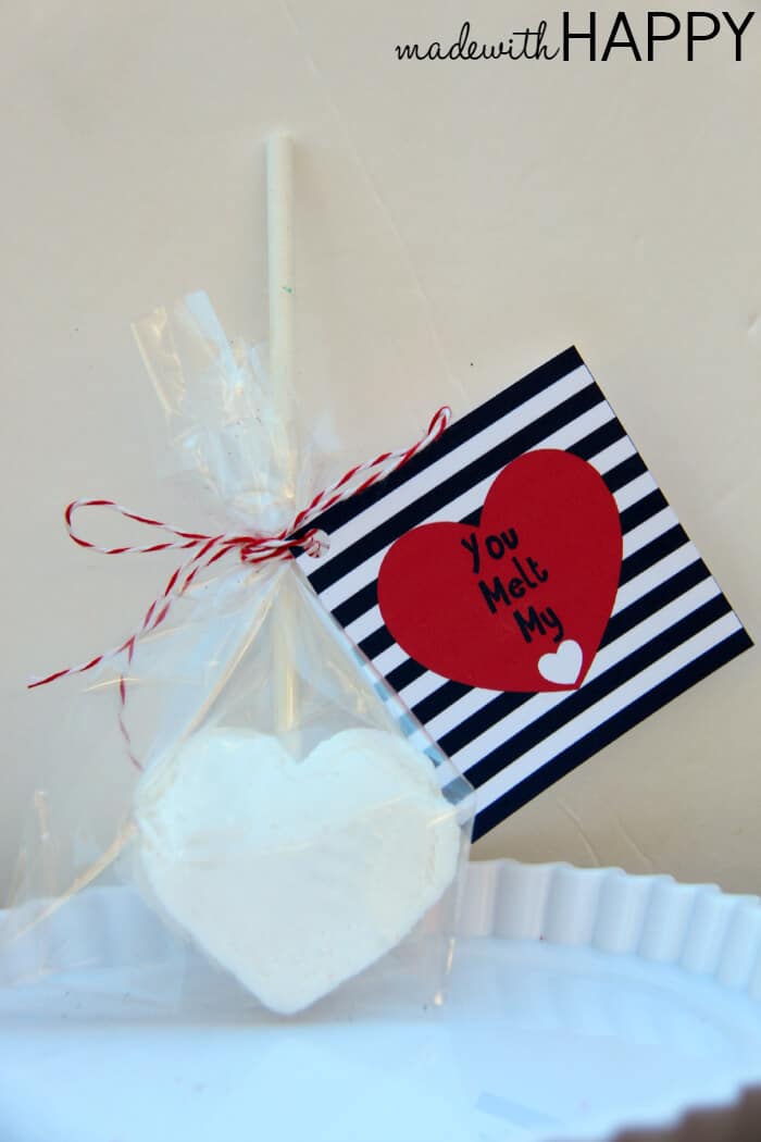 Homemade Marshmallow Valentines