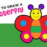 How to Draw a Butterfly