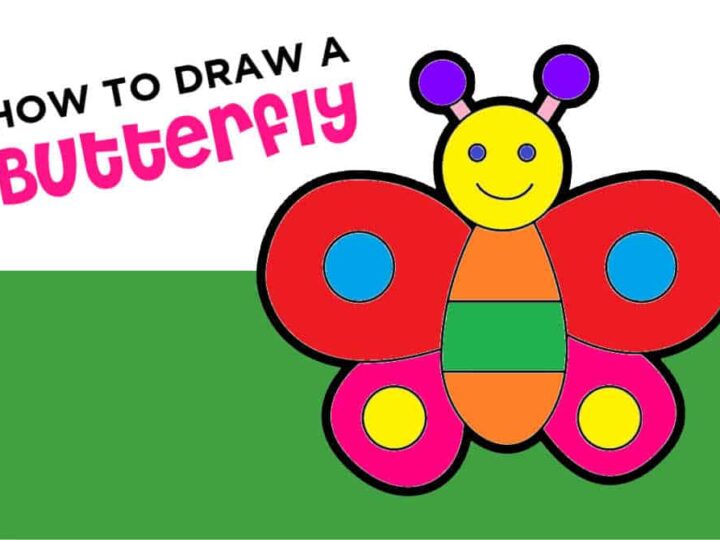 How to Draw a Butterfly