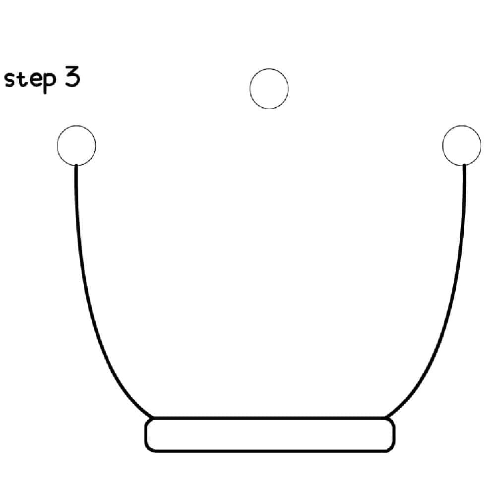 how to draw a crown step 3