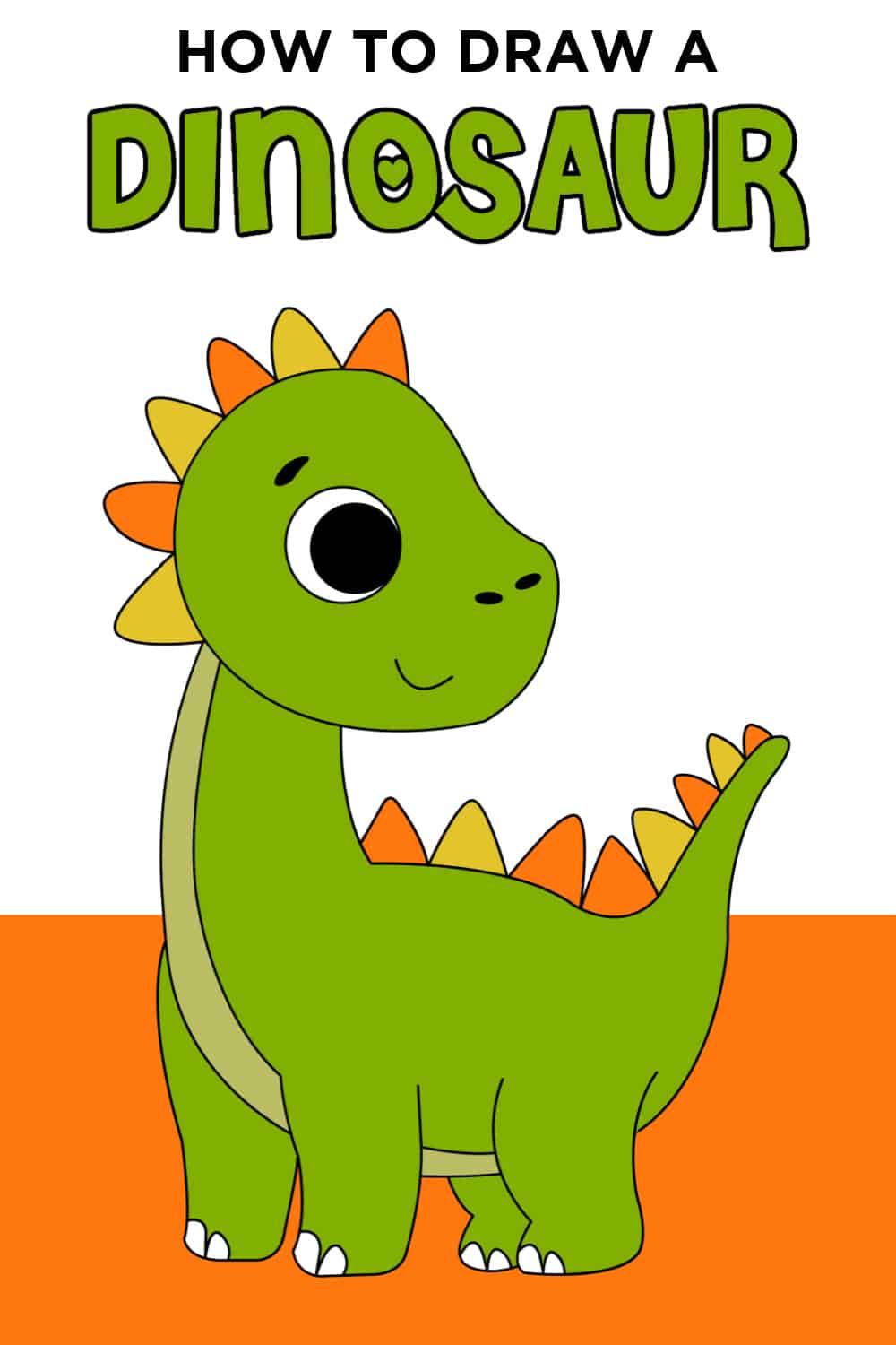 How to Draw Dinosaurs for Kids: Easy Step by Step Drawing Book for