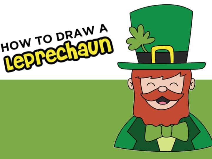 how to draw a leprechaun