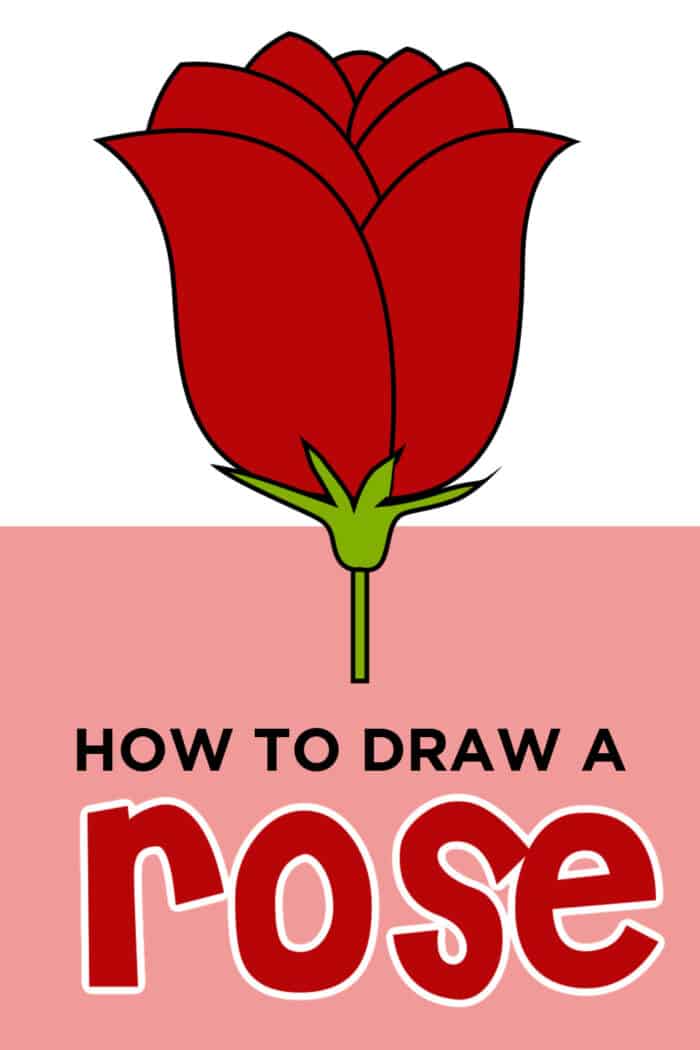 How To Draw A Rose? A Step-By-Step Tutorial For Kids