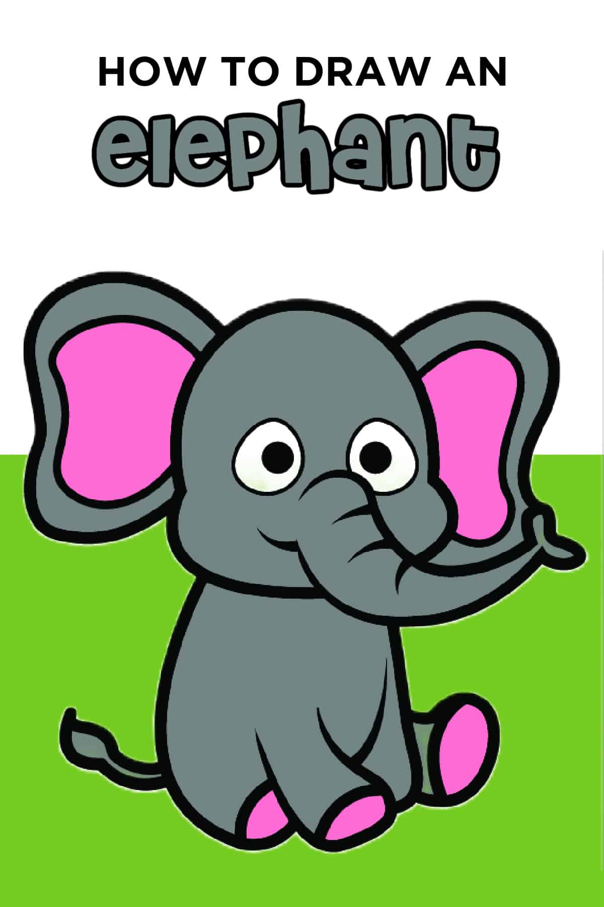 how to draw an elephant