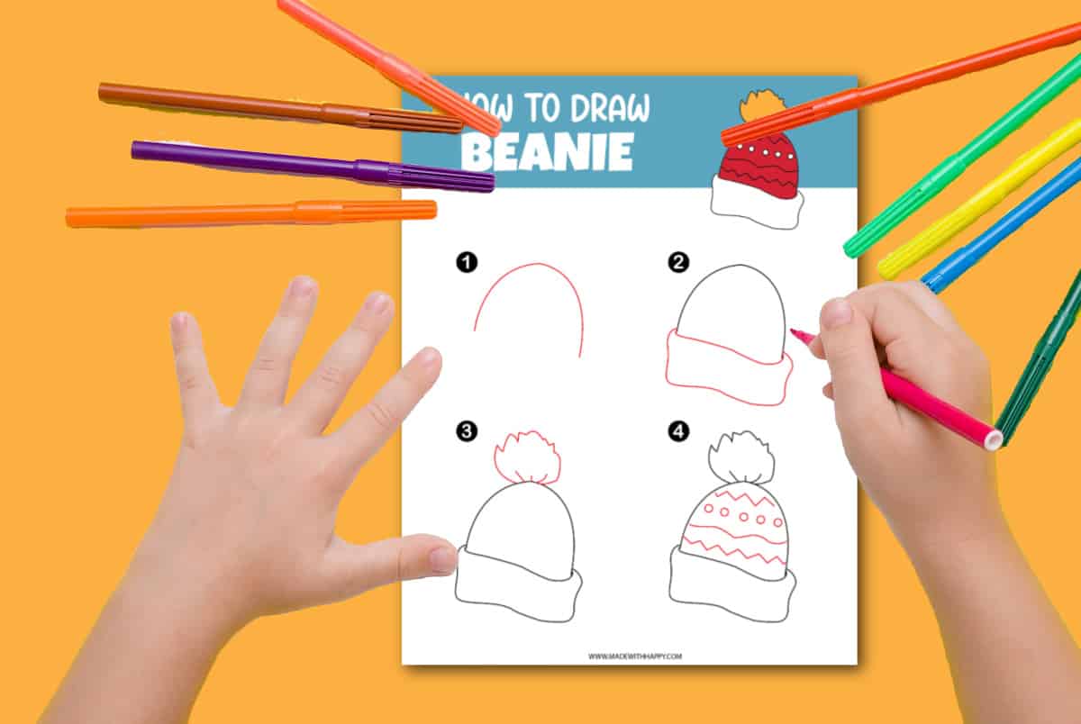 how to draw beanies