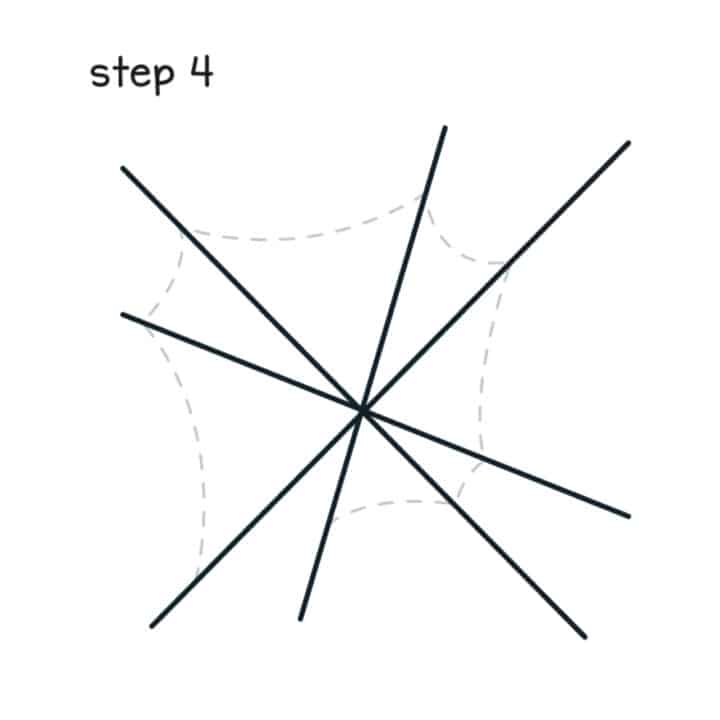 How to Draw a Spider Web - Made with HAPPY