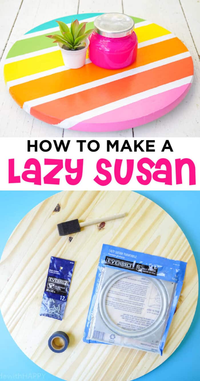 how to make lazy susan