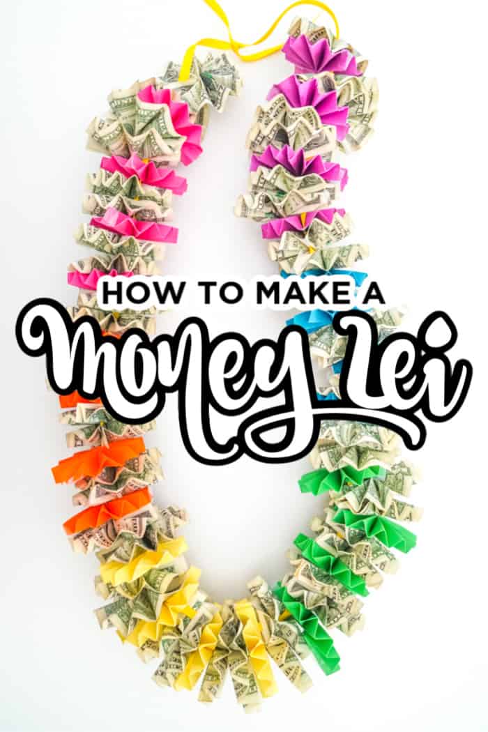 How to Make a Money Lei with School Color