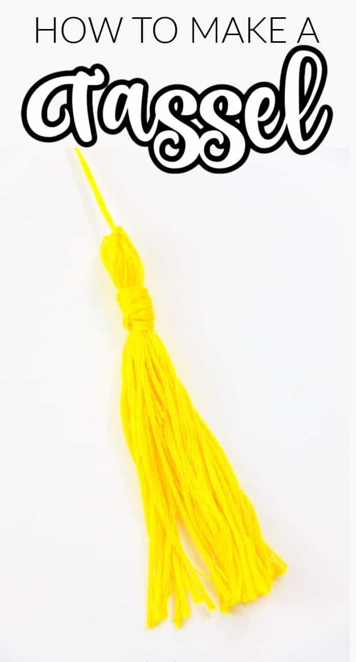 How to make a tassel