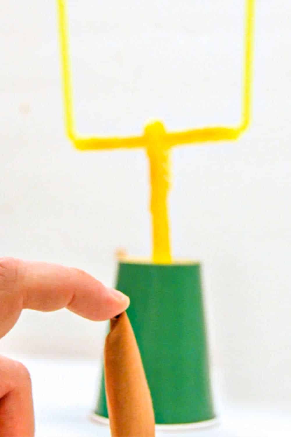how to make paper football