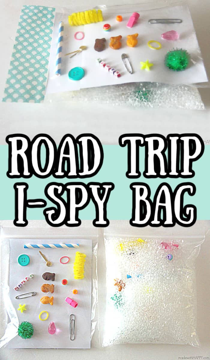 Road Trip I-spy bag