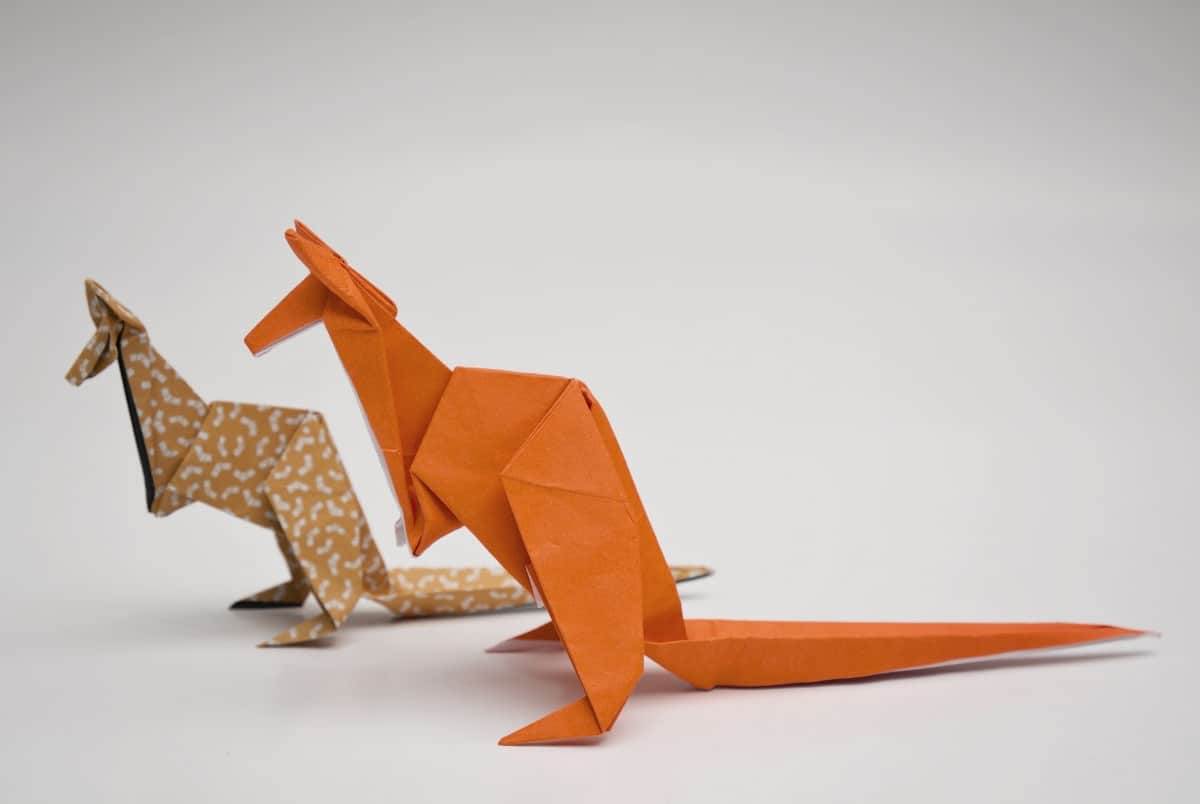 kangaroo origami crafts
