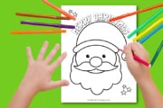 Free Christmas Coloring Pages Printables - Made with HAPPY