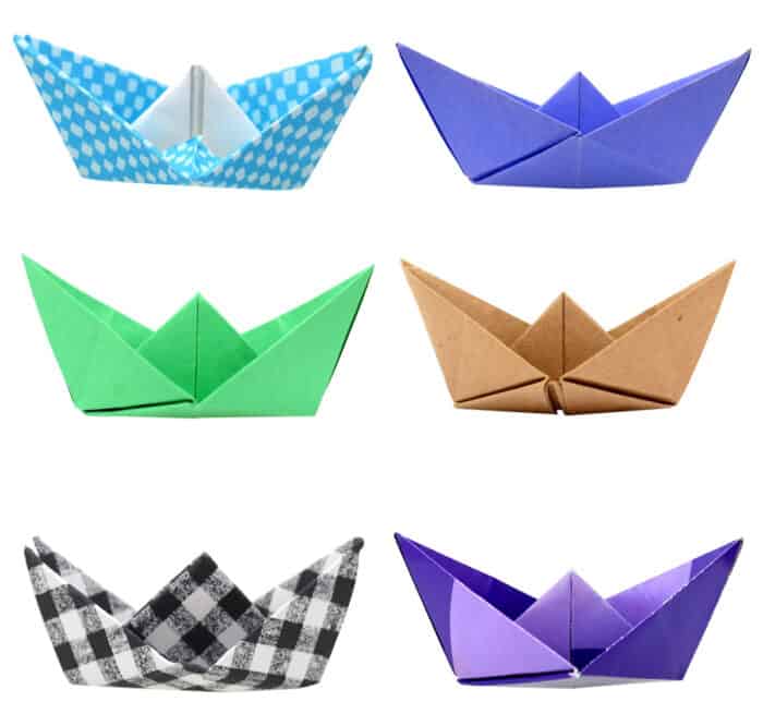 Origami Rowing Boat How To Make an Origami Boat - Made with HAPPY