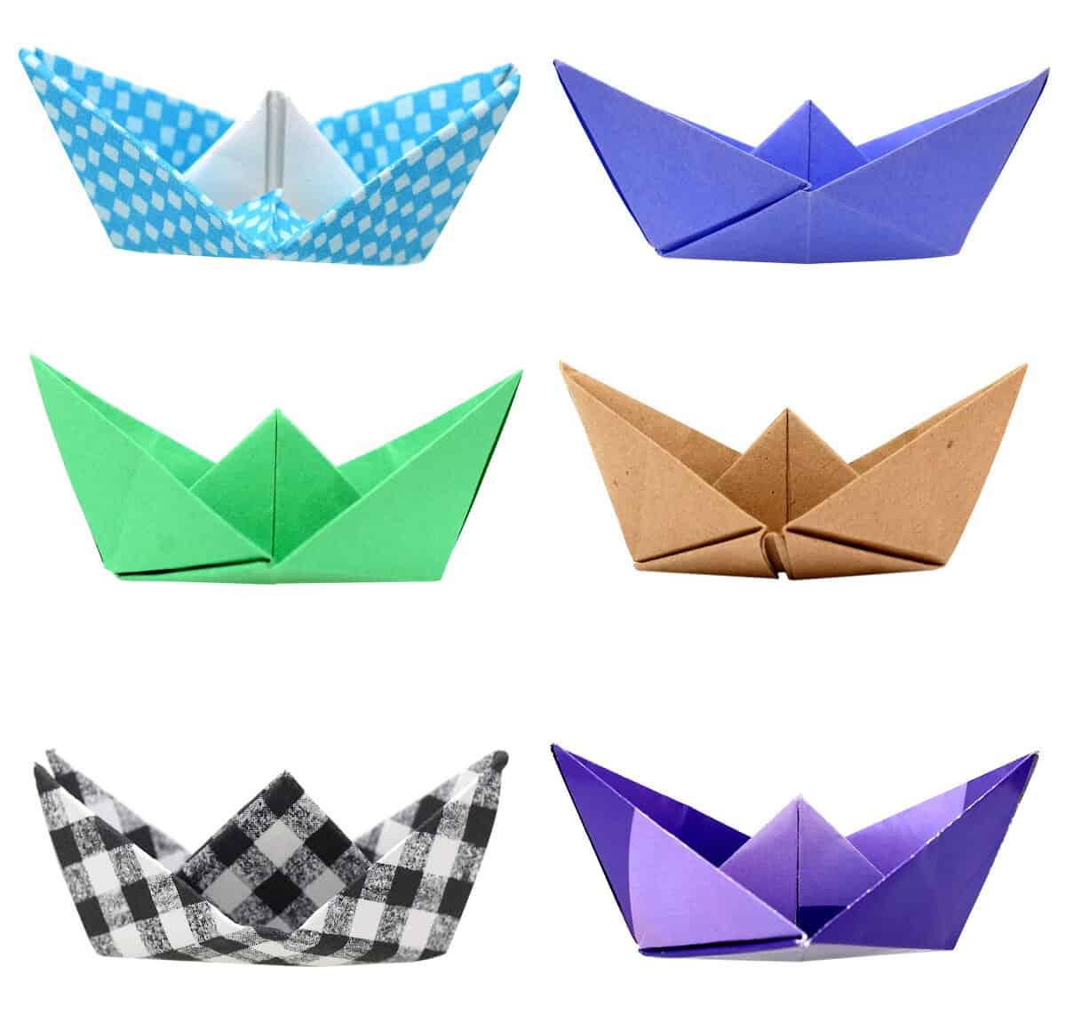 kids origami boat