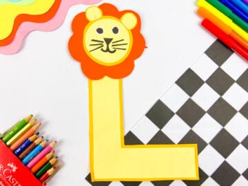 l is for lion craft