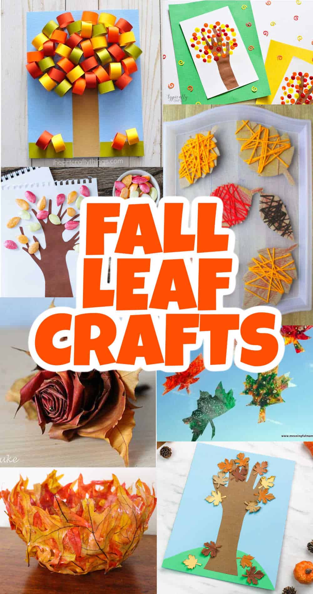 35+ Fall Leaf Crafts For Kids - Made with Happy