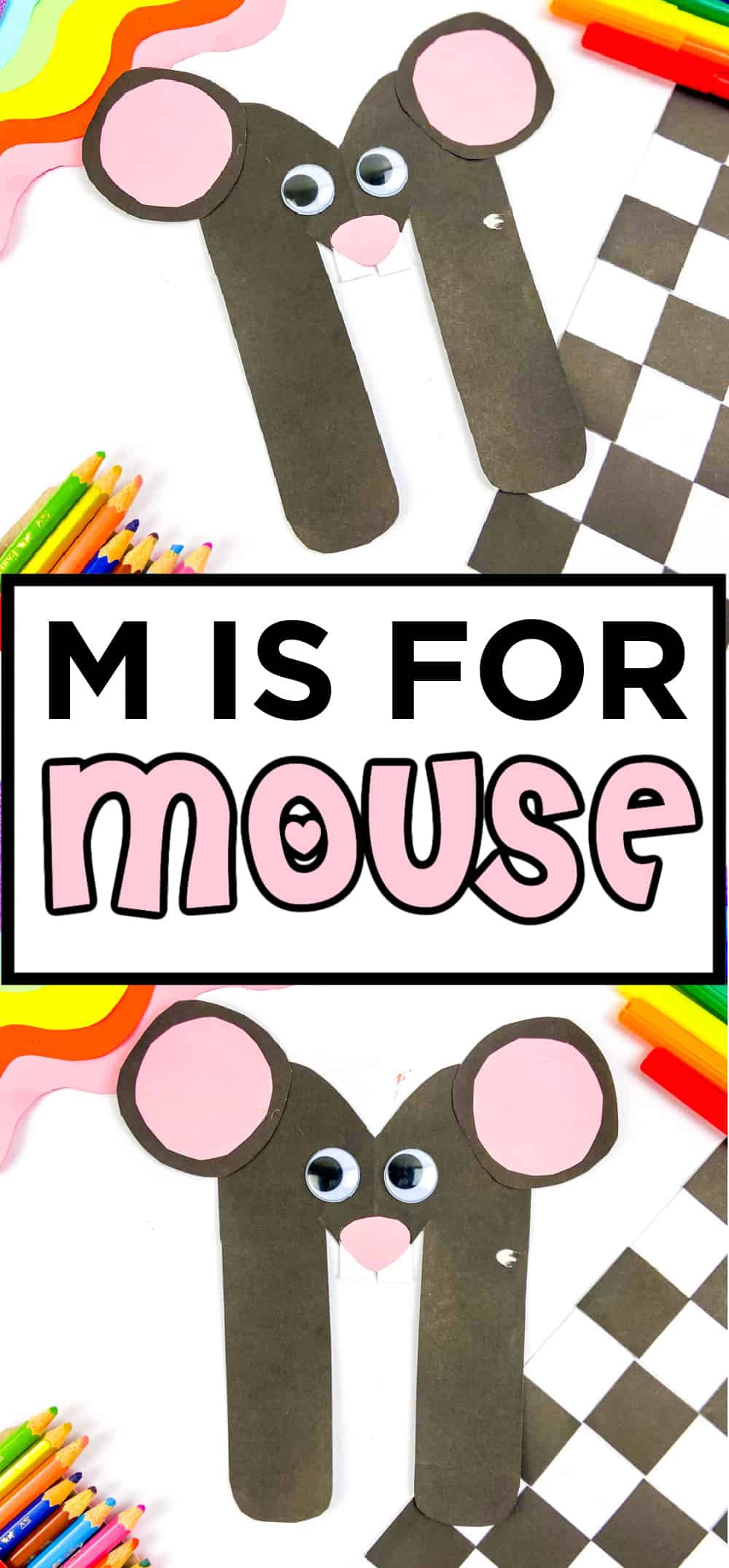 letter m mouse craft