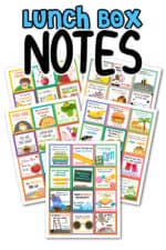 60 Free Printable Lunch Box Notes For Kids - Made with HAPPY