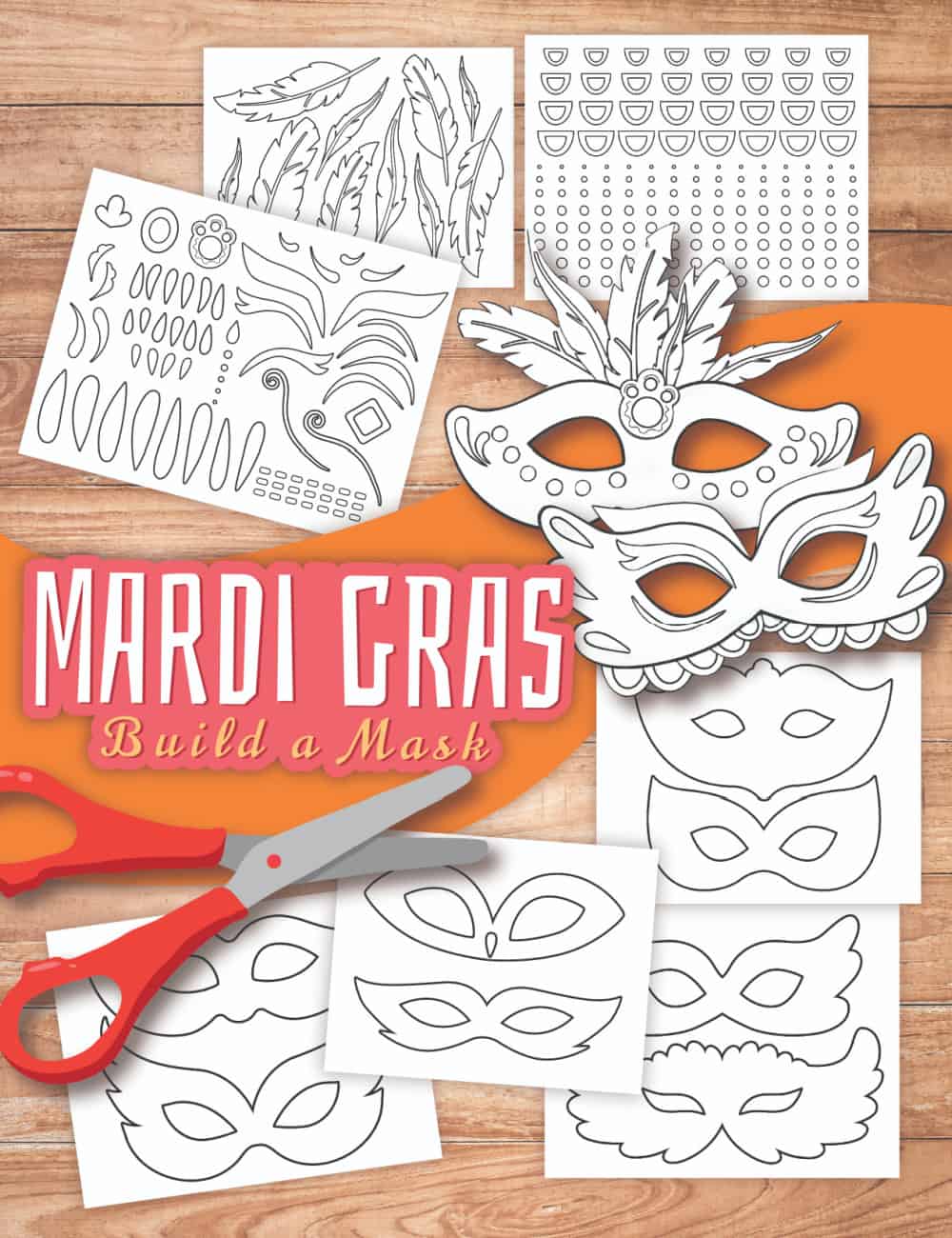 Make Your Own Mardi Gras Mask