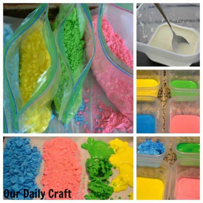 India - Making Holi Powder - Our Daily Craft