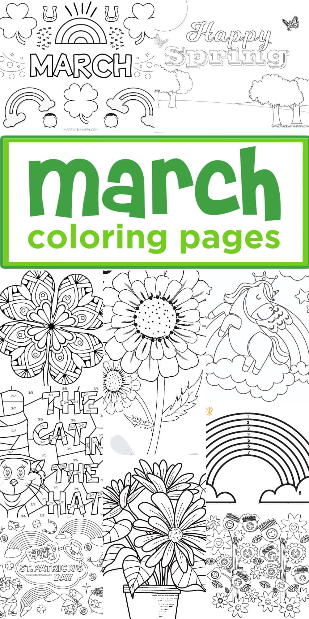 march color pages