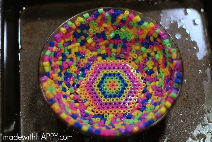 colorful beads in a bowl