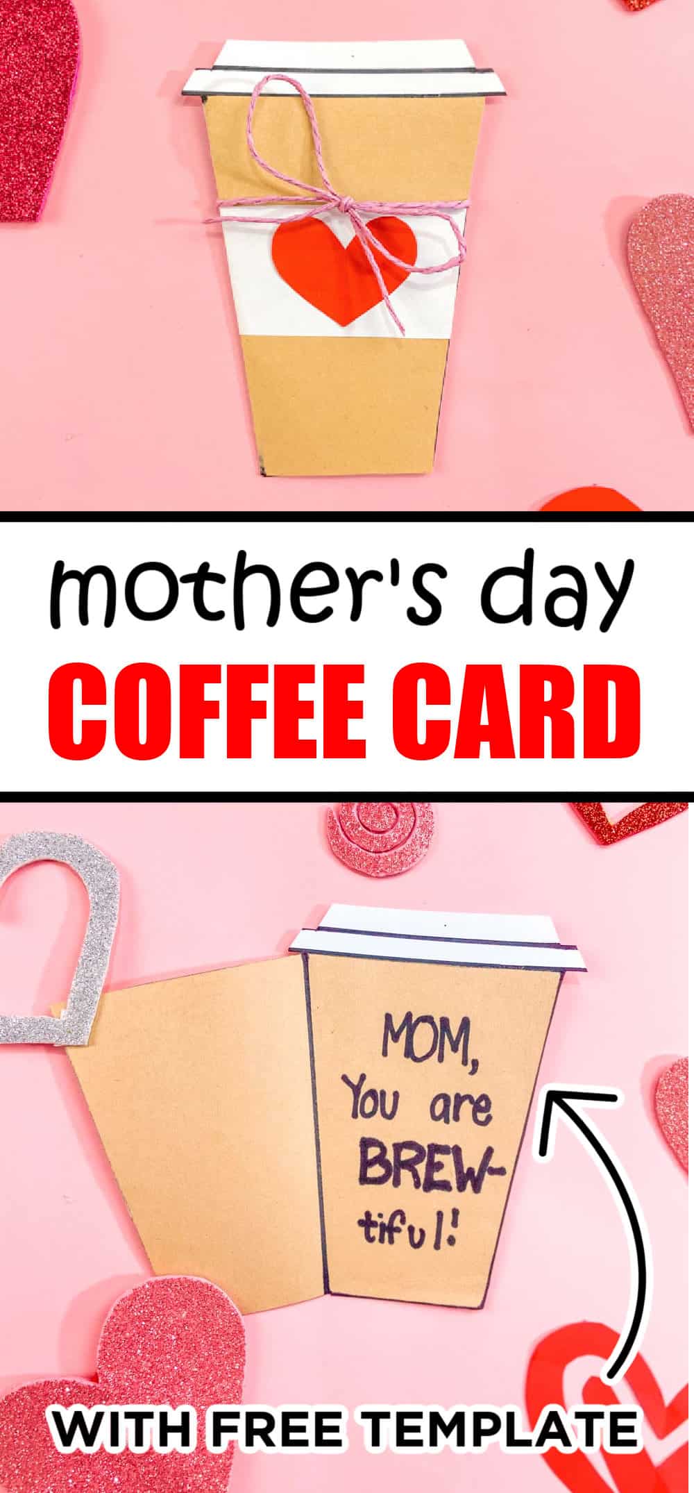 Mother's Day Coffee card free printable