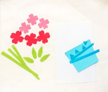 Mother's Day Pop Up Flower Card - Made with HAPPY