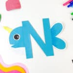 n is for narwhal