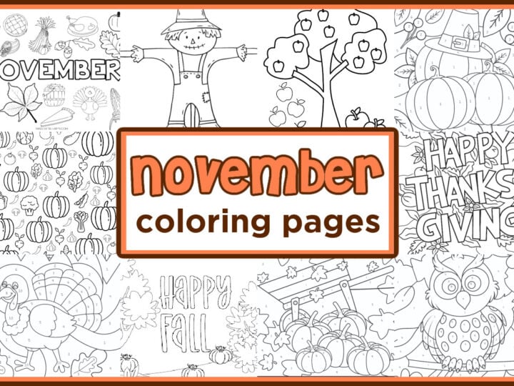 november coloring pages