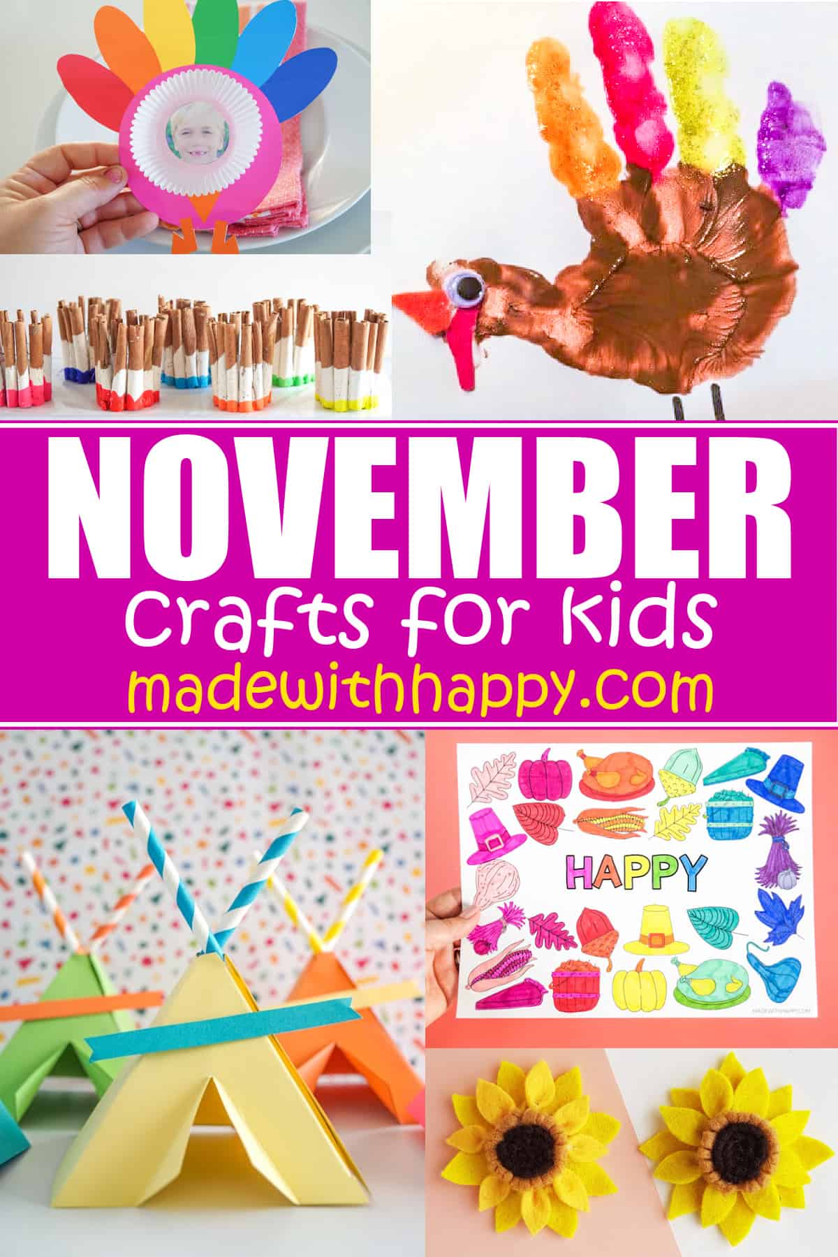 November crafts for kids hotsell