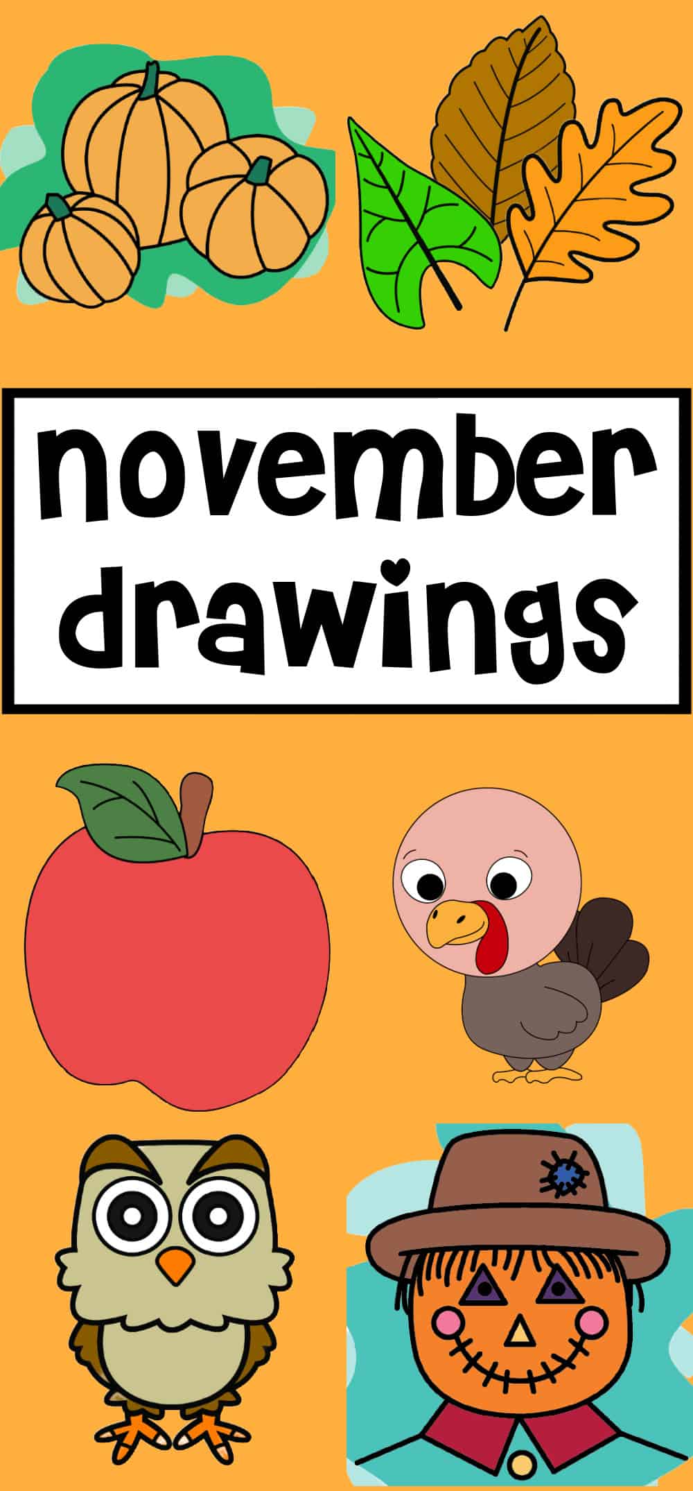 November Drawing Prompts