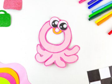o is for octopus craft