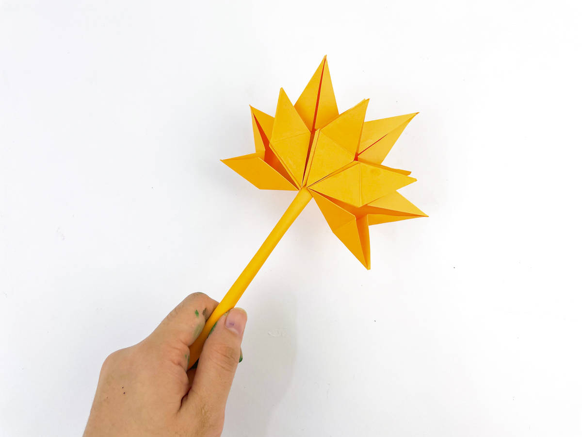 origami leaf tutorials